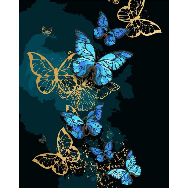 Butterfly Painting By Numbers UK