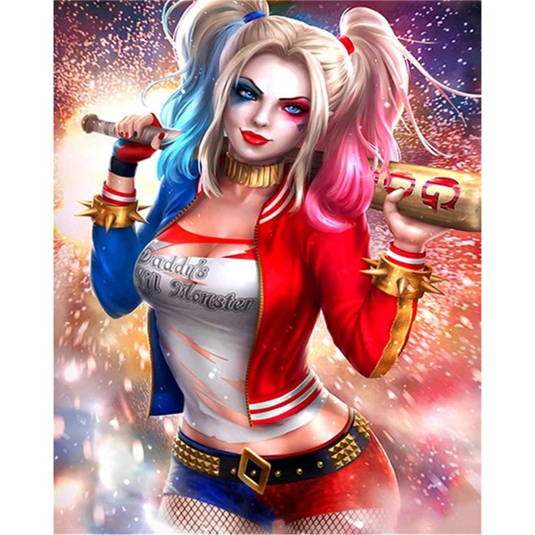 Harley Quinn Painting By Numbers UK