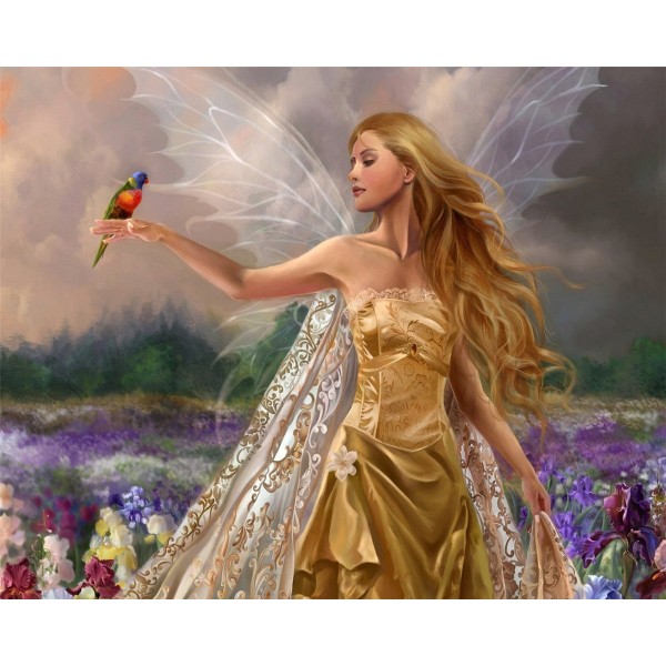 Butterfly Princess Painting By Numbers UK
