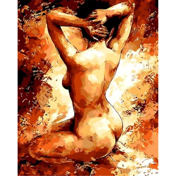 Nude artistic women Painting By Numbers UK