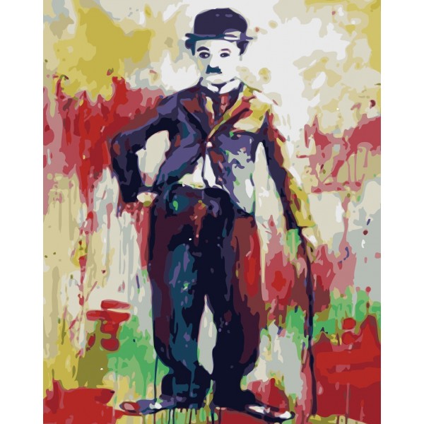 Charlie Chaplin Painting By Numbers UK