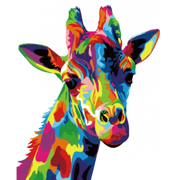 Animals giraffe Painting By Numbers UK