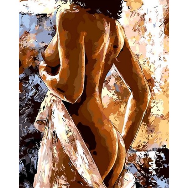 Beautiful and charming woman Painting By Numbers UK