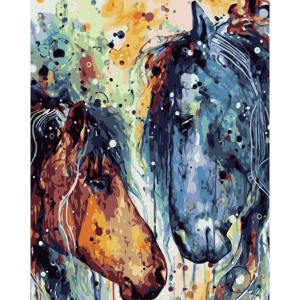 Animal Horse Painting By Numbers UK
