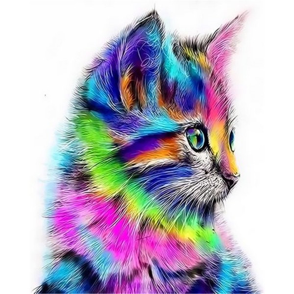 Animals cat Painting By Numbers UK