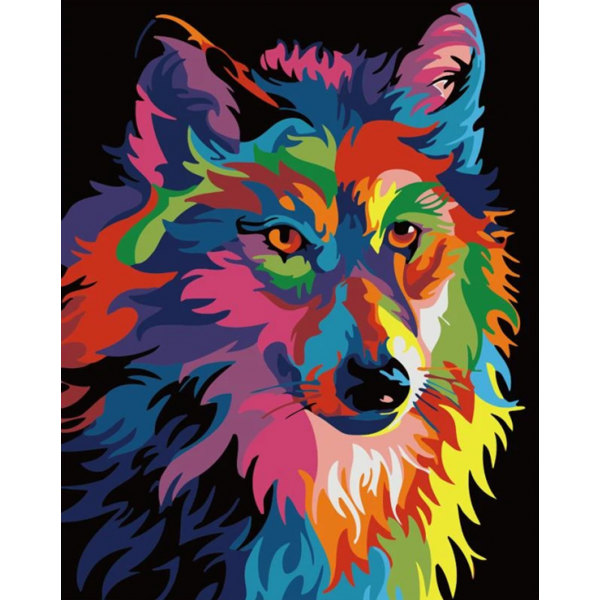 Animals wolf Painting By Numbers UK