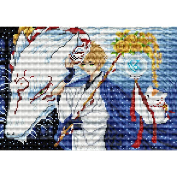 11ct Full cross stitch | natsume yuujinchou（30x40cm） Painting By Numbers UK