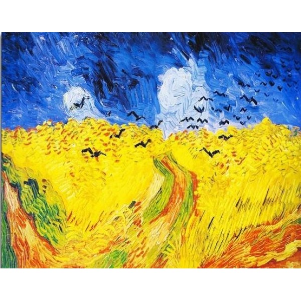 Wheatfield with Crows Van Gogh (40X50cm) Painting By Numbers UK