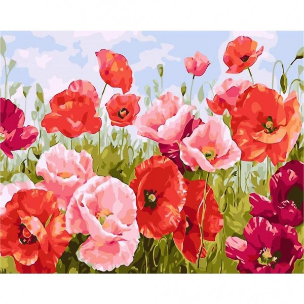 flower Painting By Numbers UK