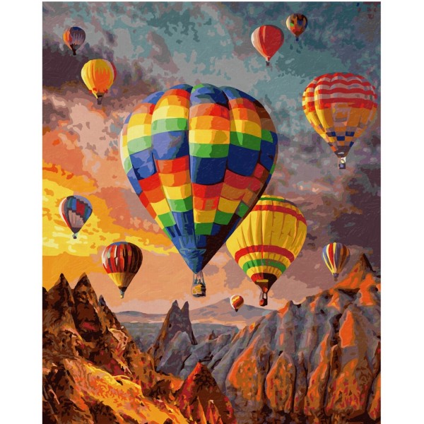 Hot Air Balloon- 40*50cm Painting By Numbers UK