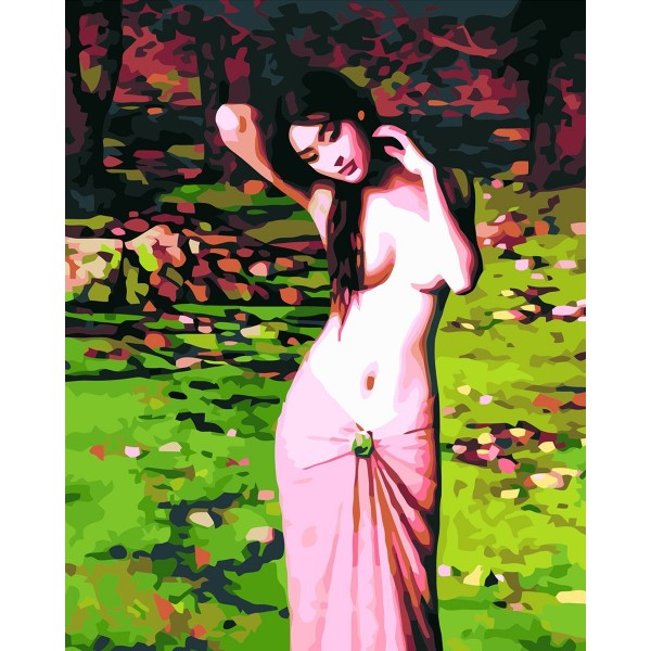 Sexy beautiful lady Painting By Numbers UK