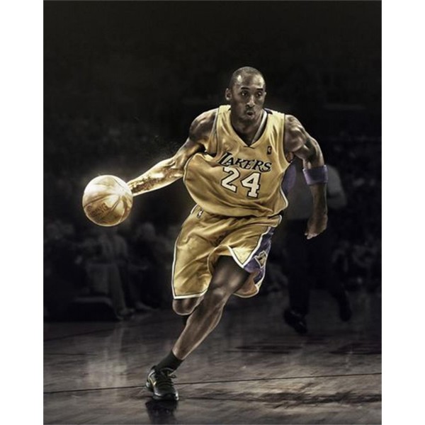 Kobe Bean Bryant Painting By Numbers UK