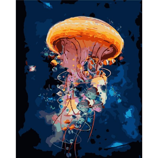 Jellyfish Painting By Numbers UK