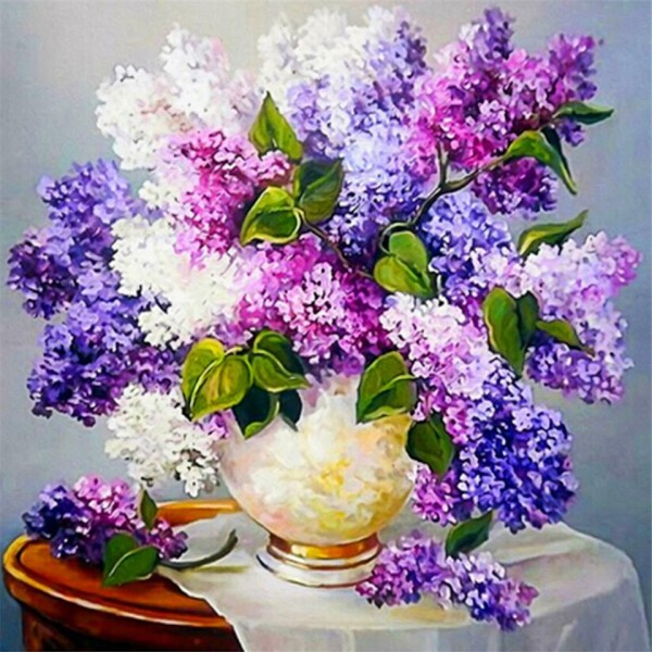 Lilac Painting By Numbers UK