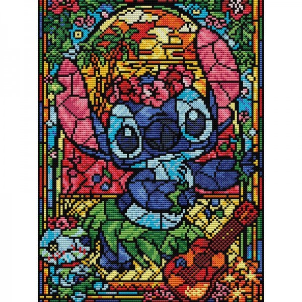 11ct Full cross stitch | Stitch（30x40cm） Painting By Numbers UK