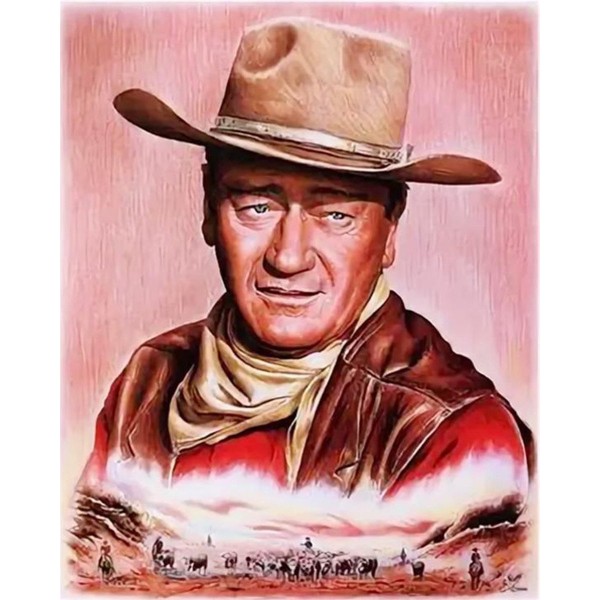 John Wayne Painting By Numbers UK