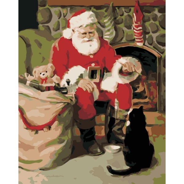 Santa Claus (40X50cm) Painting By Numbers UK