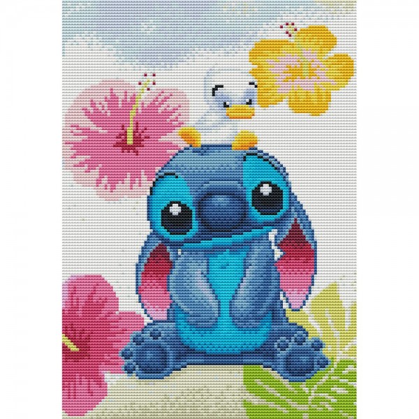 14ct Full cross stitch | Stitch（30x40cm） Painting By Numbers UK