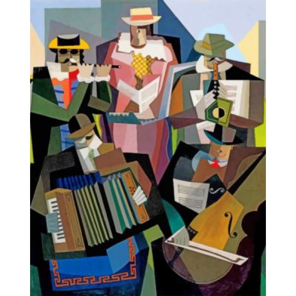 Jazz Music   (40X50cm) Painting By Numbers UK