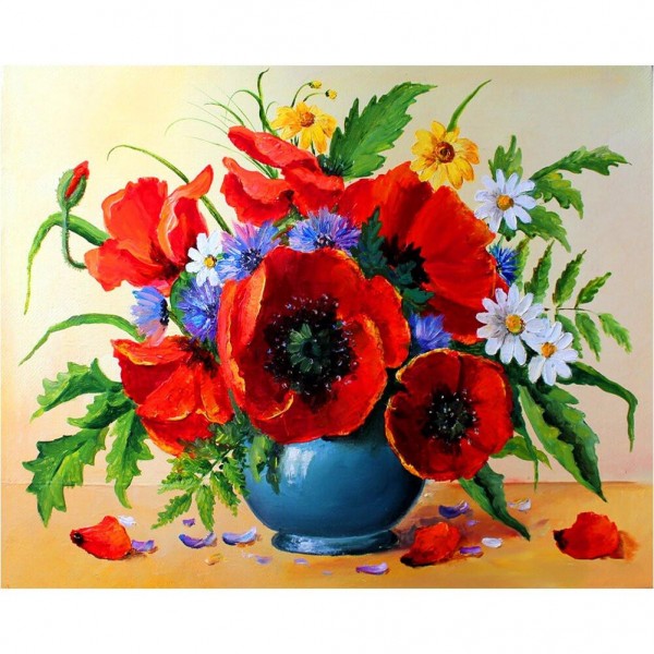 flower Painting By Numbers UK