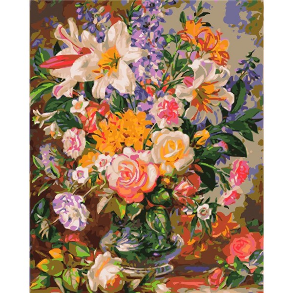 Flower A Painting By Numbers UK