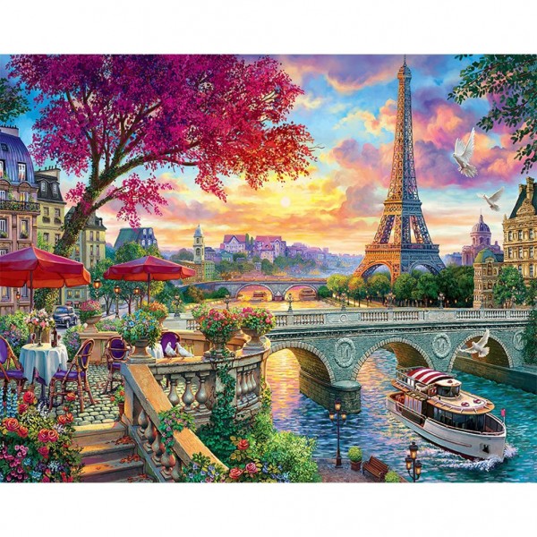 Paris landscape- 40*50cm Painting By Numbers UK