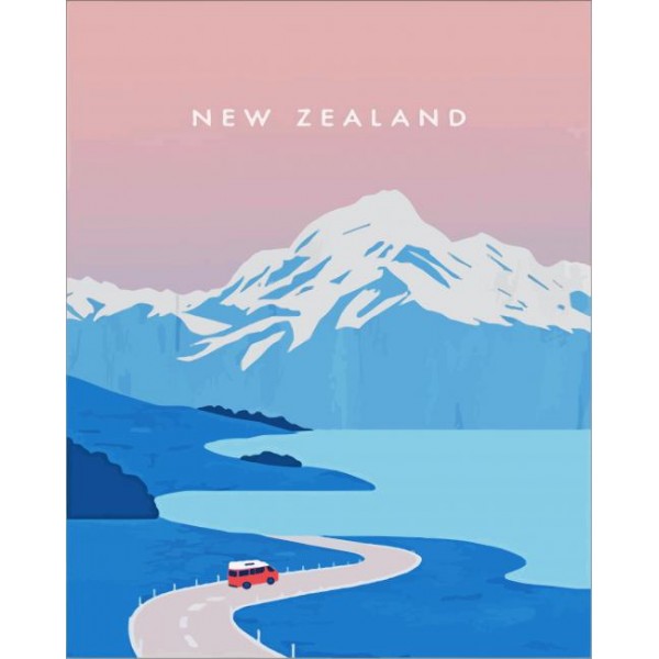 New Zealand - 40*50cm Painting By Numbers UK