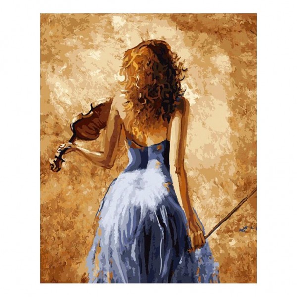 Violin girl Painting By Numbers UK