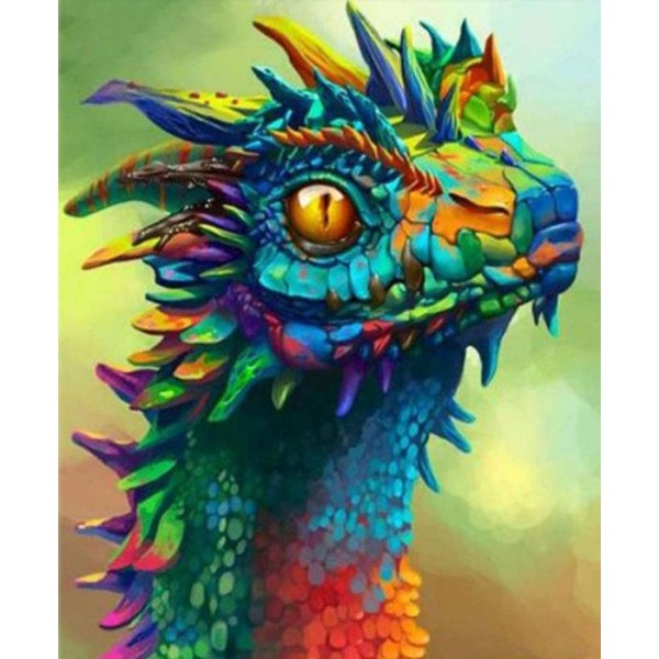 Chameleon Painting By Numbers UK