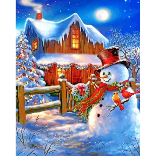 Christmas (40X50cm) Painting By Numbers UK