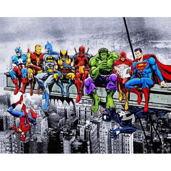 DIY Painting By Numbers |Marvel- 40*50cm Painting By Numbers UK