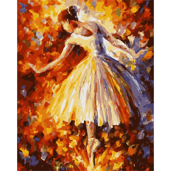 Ballet dancer Painting By Numbers UK