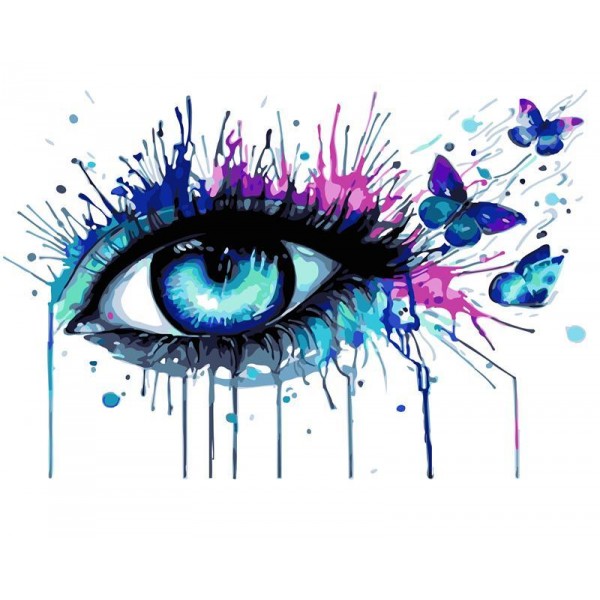 Eyes Painting By Numbers UK