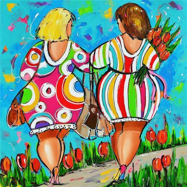 Walk on the trail with a close friend Painting By Numbers UK