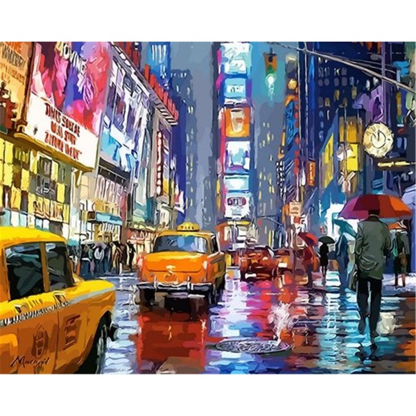Times Square Painting By Numbers UK