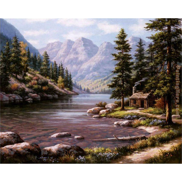 Wild scenery Painting By Numbers UK