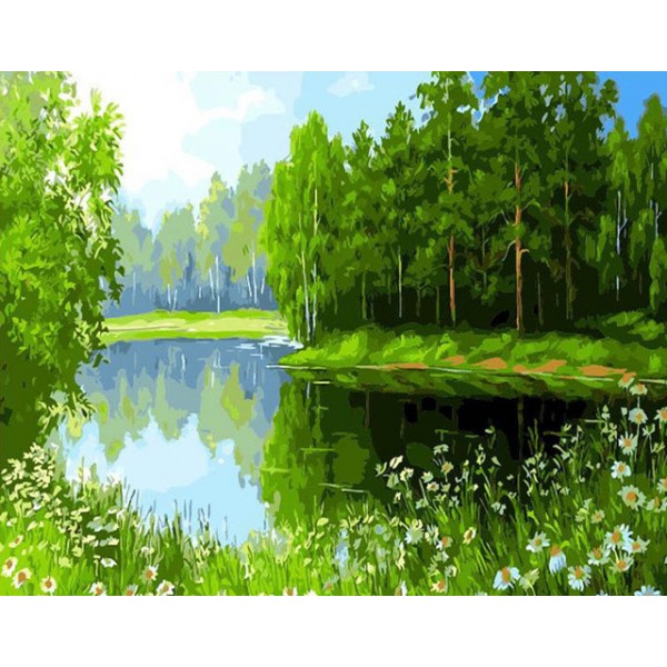 Scenery- 40*50cm Painting By Numbers UK