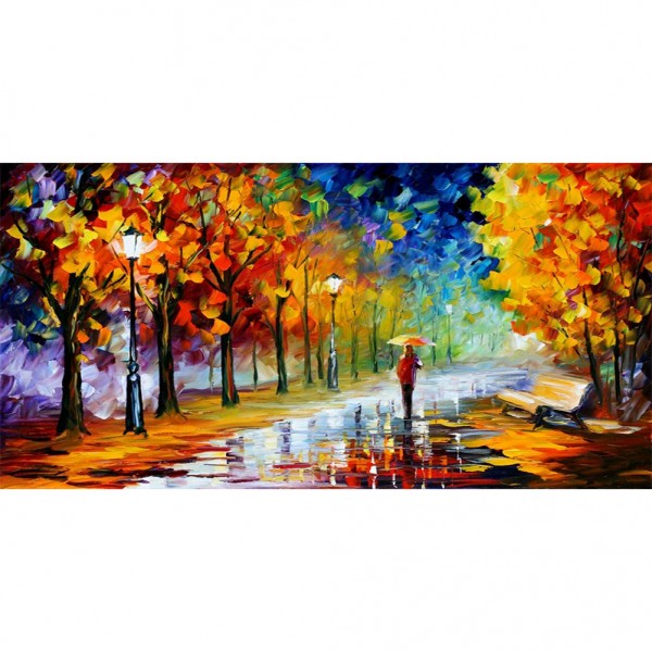 DIY Painting By Numbers-Boulevard-40*80cm Painting By Numbers UK