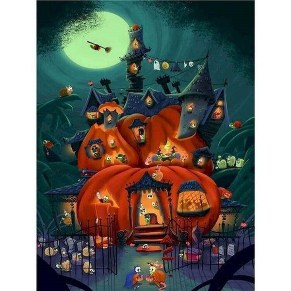 Halloween (40X50cm) Painting By Numbers UK