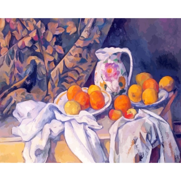 Paul Cezanne Still Life (40X50cm) Painting By Numbers UK
