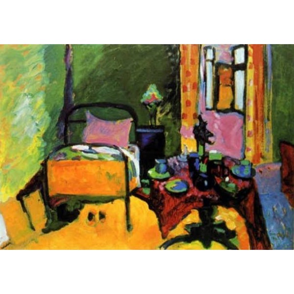 Bedroom By Wassily Kandinsky  (40X50cm) Painting By Numbers UK