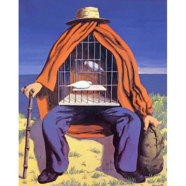 Rene Magritte The Therapist Painting By Numbers UK