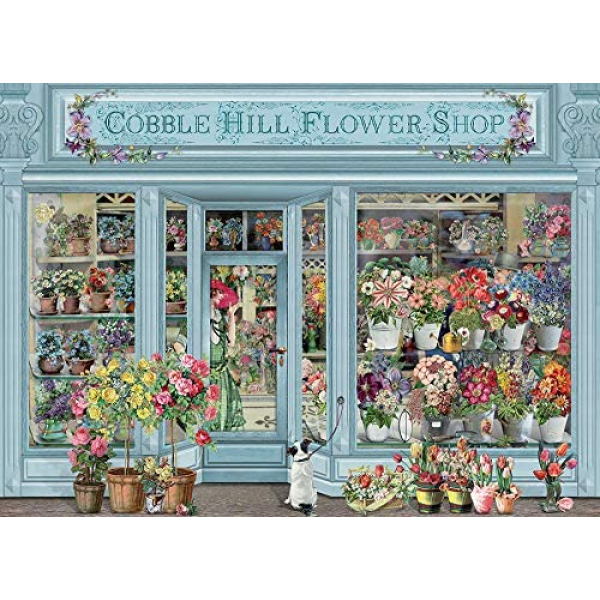 Flower shop- 40*50cm Painting By Numbers UK