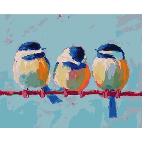 Three birds Painting By Numbers UK