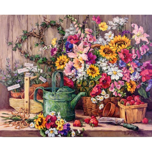 【Vote】Flowers- 40*50cm Painting By Numbers UK