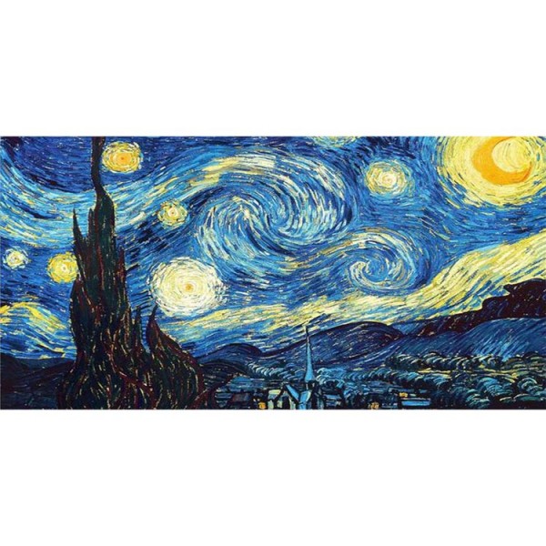 DIY Painting By Numbers-starry sky-40*80cm Painting By Numbers UK