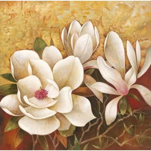 DIY Painting By Numbers-Flowers-40*80cm (2pcs) Painting By Numbers UK