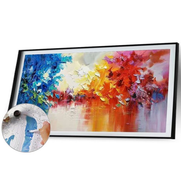 DIY Painting By Numbers-Abstract-40*80cm Painting By Numbers UK