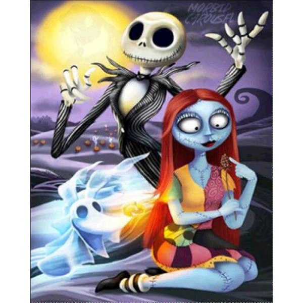 The Nightmare Before Christmas Painting By Numbers UK