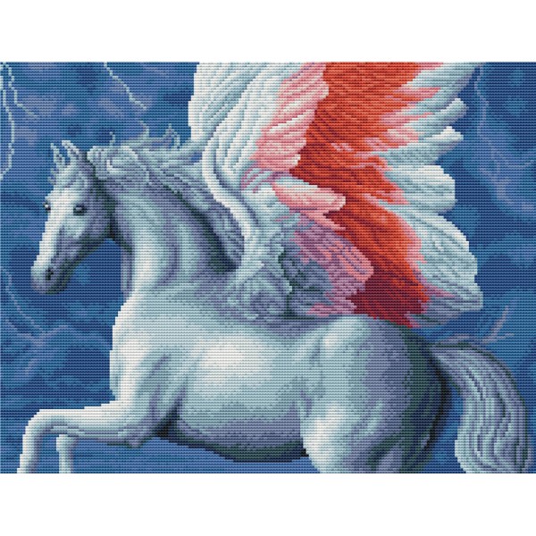 11ct cross stitch | Horse（40x50cm） Painting By Numbers UK